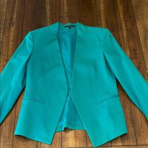Theory Lawn Bistretch Open Front Blazer Women’s Size 6 EUC